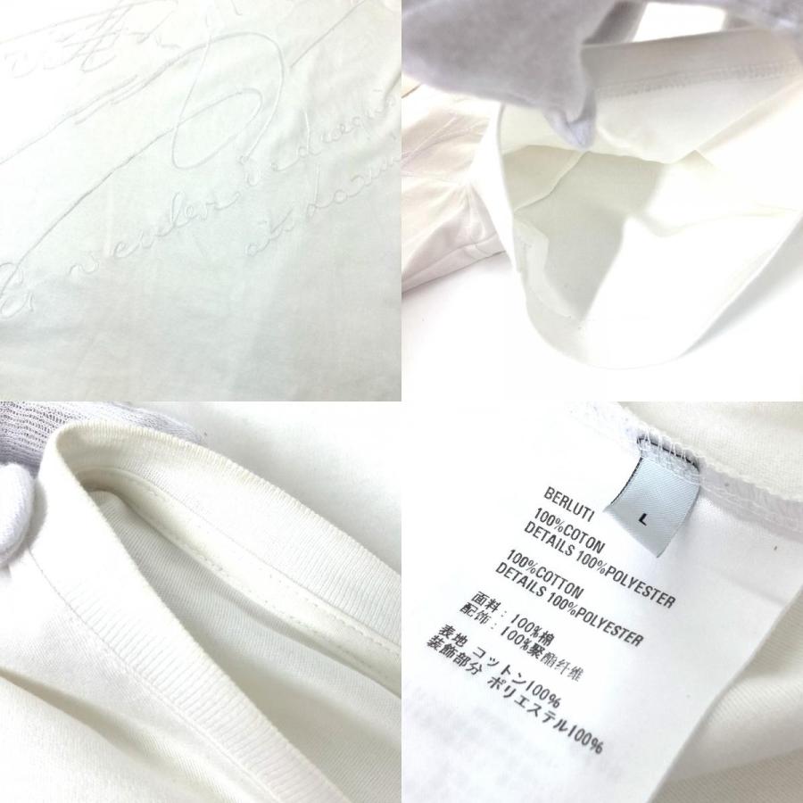 Berluti ベルルッティ オールオーバー 刺繍スクリット Tシャツ