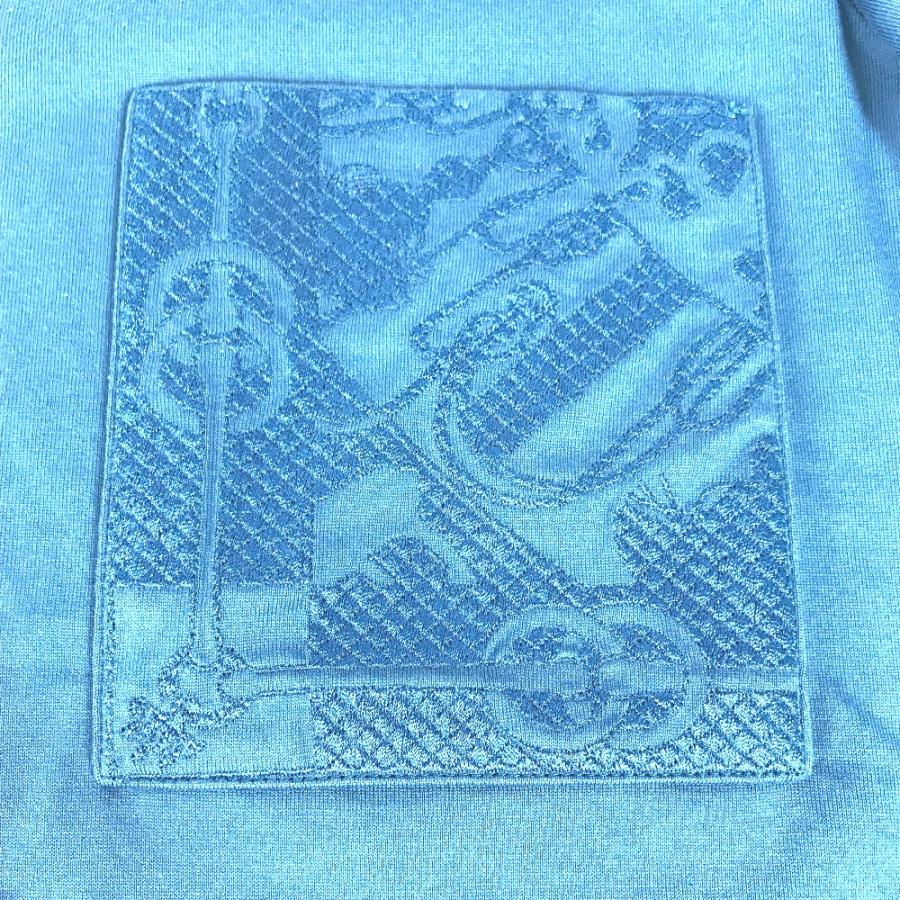 HERMES 未使用 エルメス 刺繍入りポケット アパレル トップス 半袖