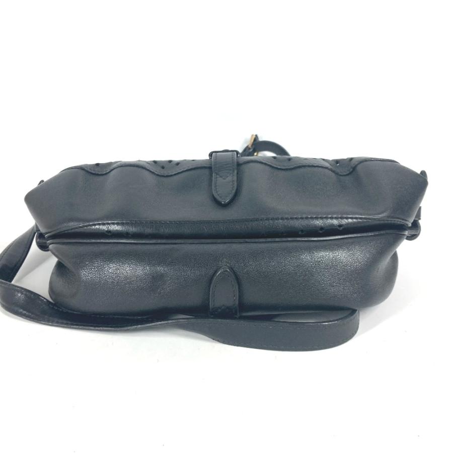 ルイヴィトン LOUIS VUITTON フローレソミュール 30 M94072 ペルフォ 斜め掛け カバン パンチング ショルダーバッグ カーフレザー ノワール ブラック LOUIS VUITTON（ルイ・ヴィトン） M94072 フローレソミュール 30 斜め