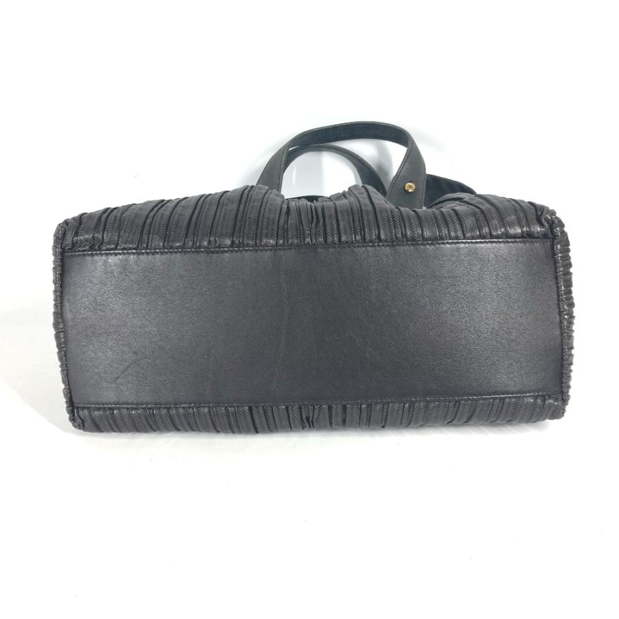 BVLGARI ブルガリ レオーニ 2WAYバッグ トートバッグ 斜め掛け ショルダーバッグ ブラック レディース【中古】 | BVLGARI | 06