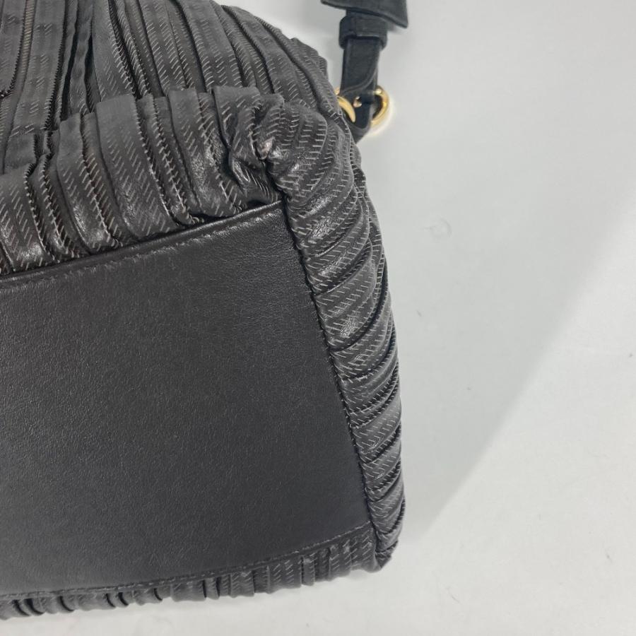 BVLGARI ブルガリ レオーニ 2WAYバッグ トートバッグ 斜め掛け ショルダーバッグ ブラック レディース【中古】 | BVLGARI | 07