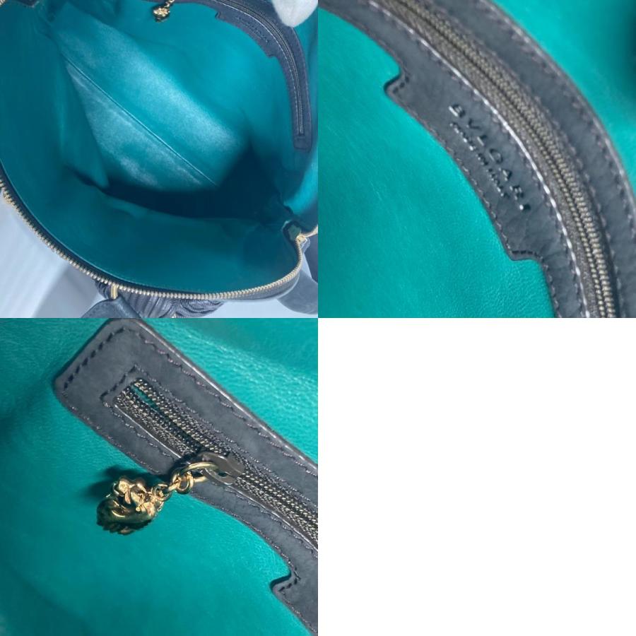 BVLGARI ブルガリ レオーニ 2WAYバッグ トートバッグ 斜め掛け ショルダーバッグ ブラック レディース【中古】 | BVLGARI | 09