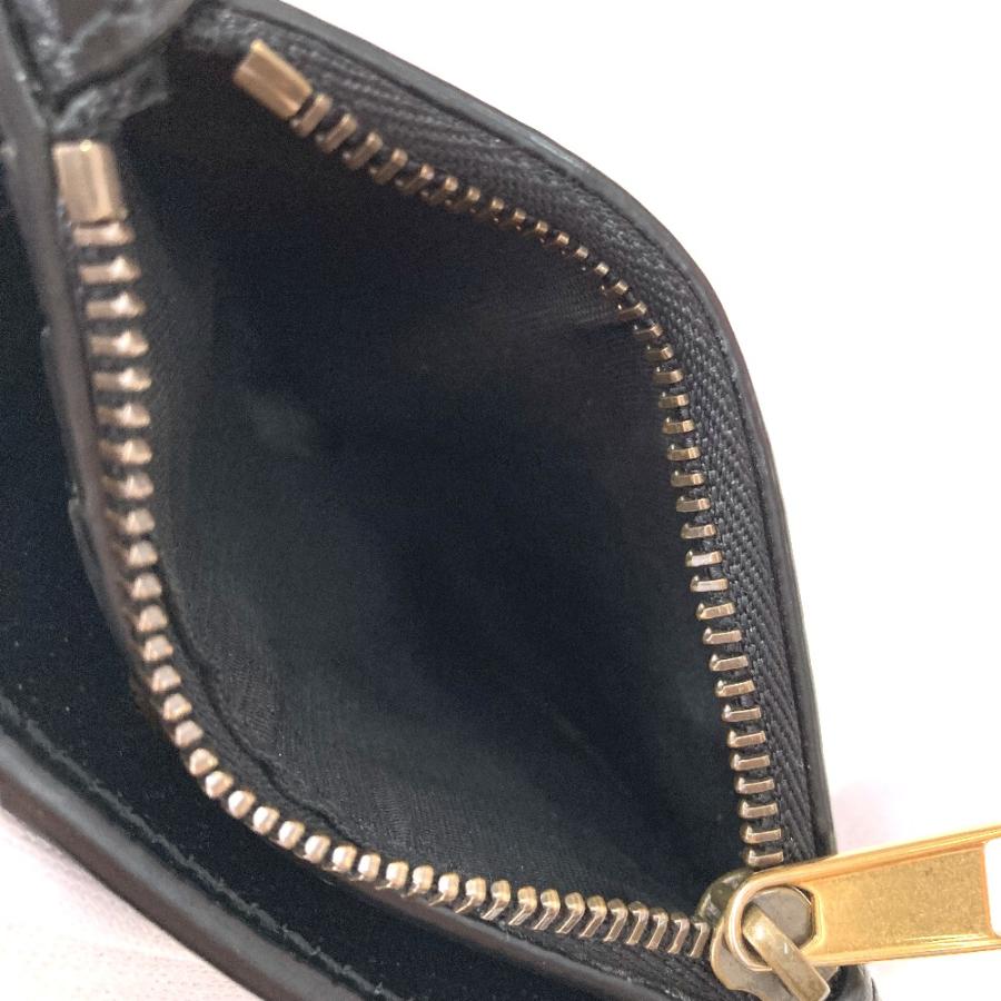 GUCCI グッチ 760223 ダブルG ロング ウォレット コンパクトウォレット 2つ折り財布 ブラック レディース【中古】 | GUCCI | 06