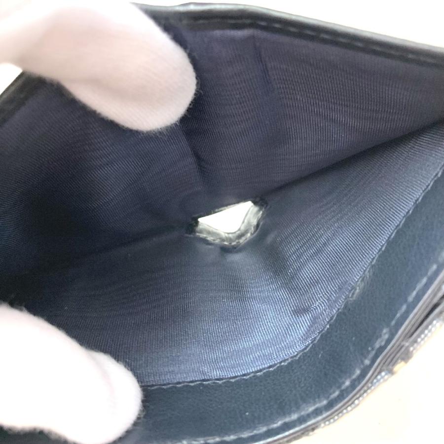 Dior ディオール サドル コンパクトウォレット オブリーク 3つ折り財布 ネイビー レディース【中古】 |  | 03