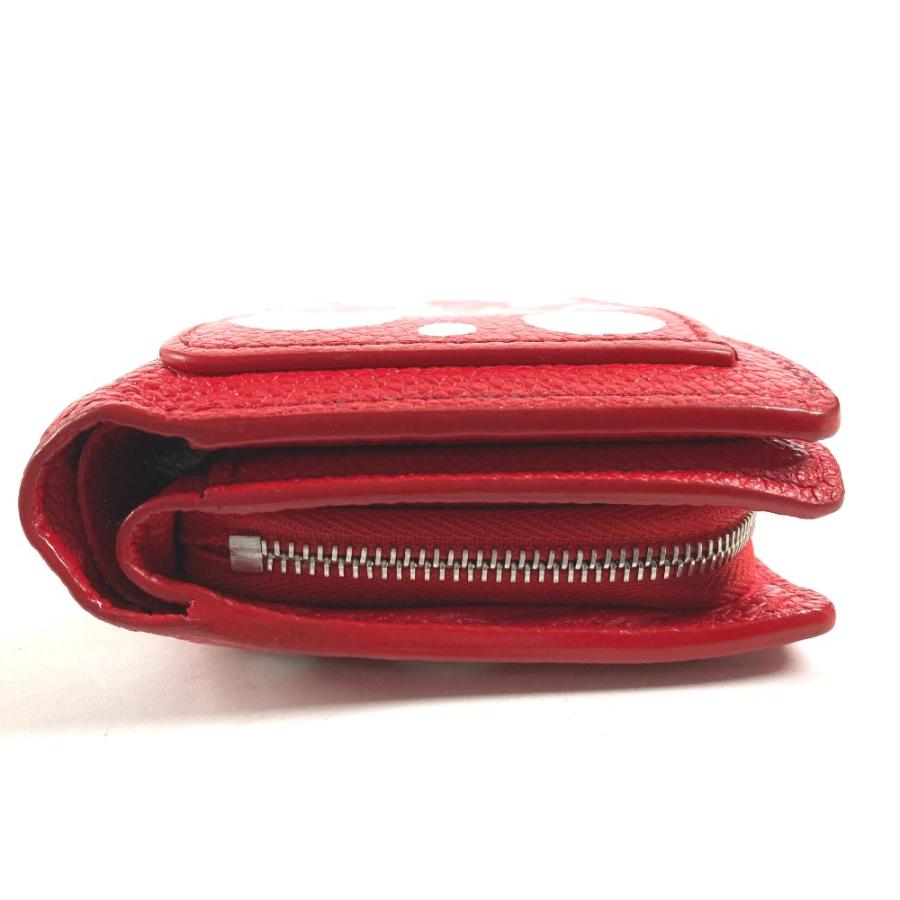 ルイヴィトン LOUIS VUITTON LV×YK ポルトフォイユ クレア  M82103  草間彌生コラボ コンパクトウォレット 2つ折り財布 レザー ルージュ レッド rodoyamaka_3025