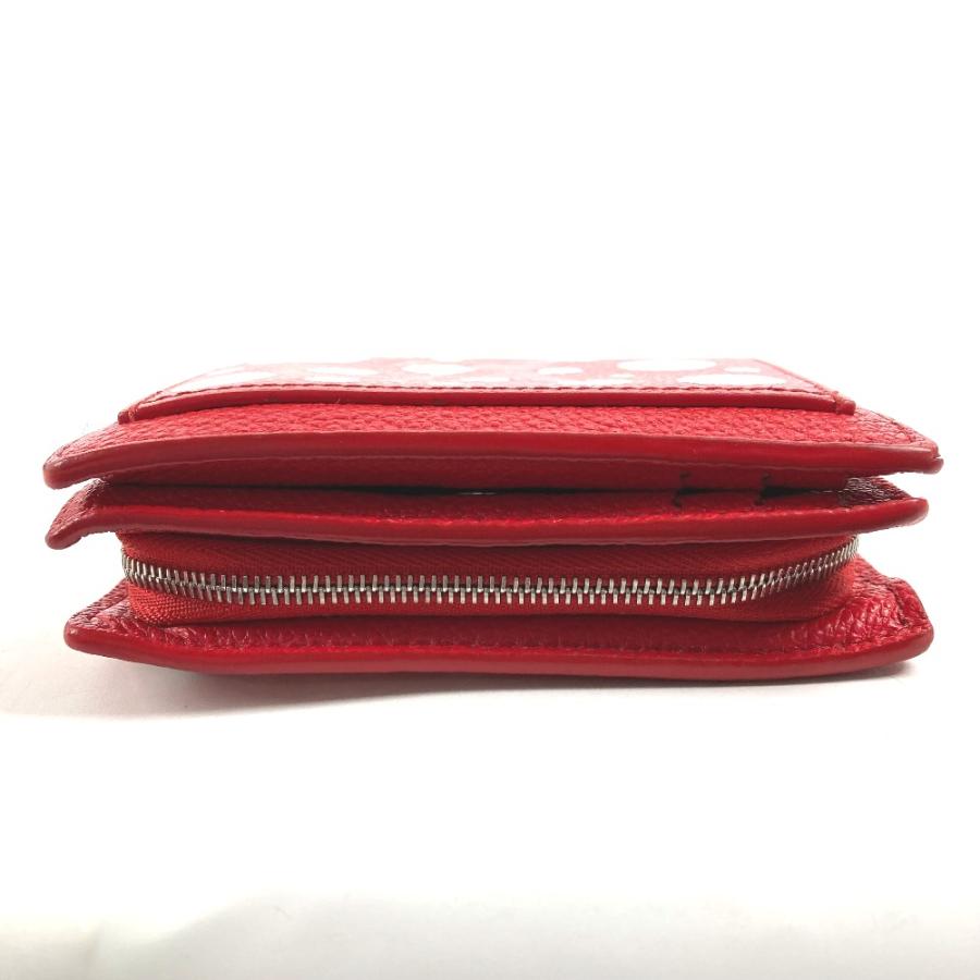 LOUIS VUITTON ルイヴィトン M82103  LV×YK ポルトフォイユ クレア  コンパクトウォレット 草間彌生コラボ 2つ折り財布 ルージュ【中古】 | LOUIS VUITTON | 04
