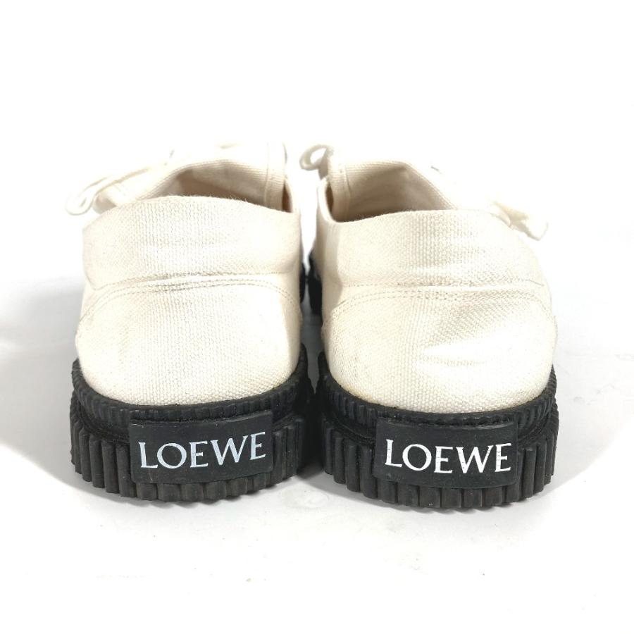 LOEWE（ロエベ） L815282X20 アナグラム バイカラー 紐 靴 シューズ