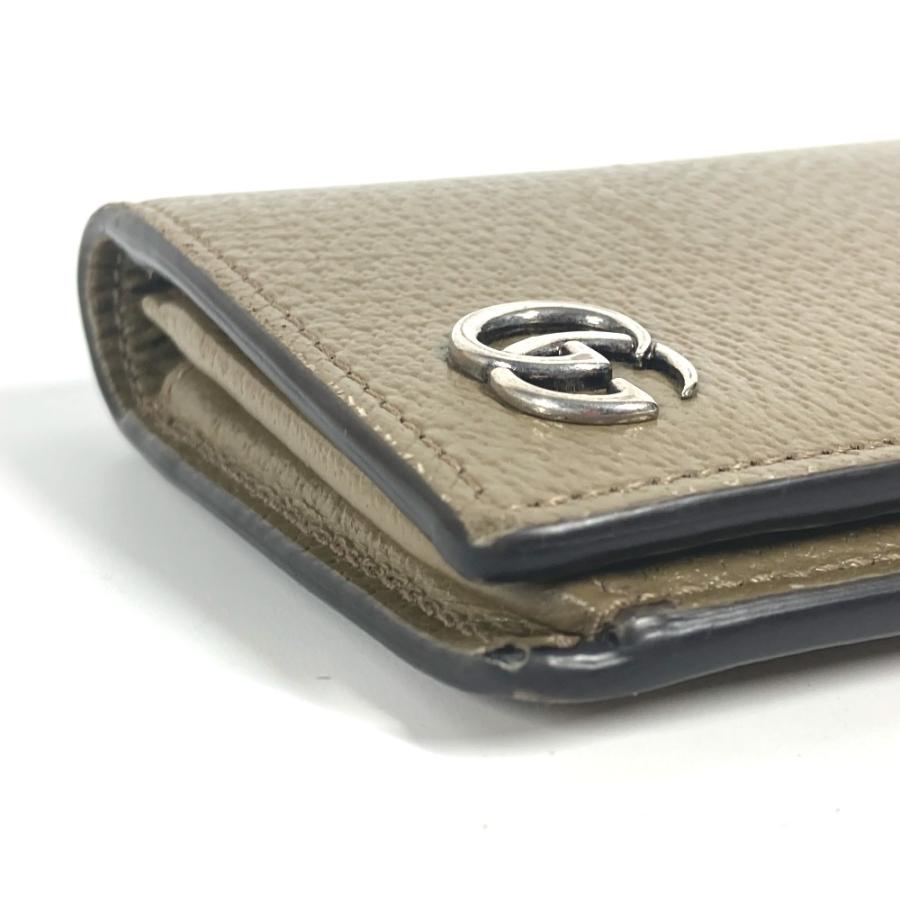 GUCCI グッチ 428740 ダブルG GGマーモント 2つ折り ロングウォレット  