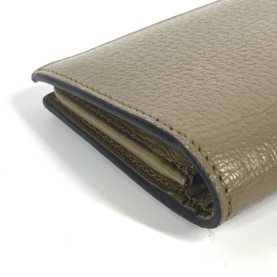 GUCCI グッチ 428740 ダブルG GGマーモント 2つ折り ロングウォレット  