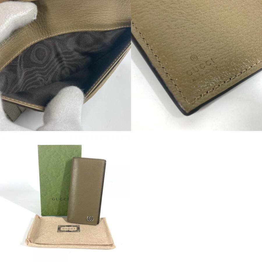 GUCCI グッチ 428740 ダブルG GGマーモント 2つ折り ロングウォレット  