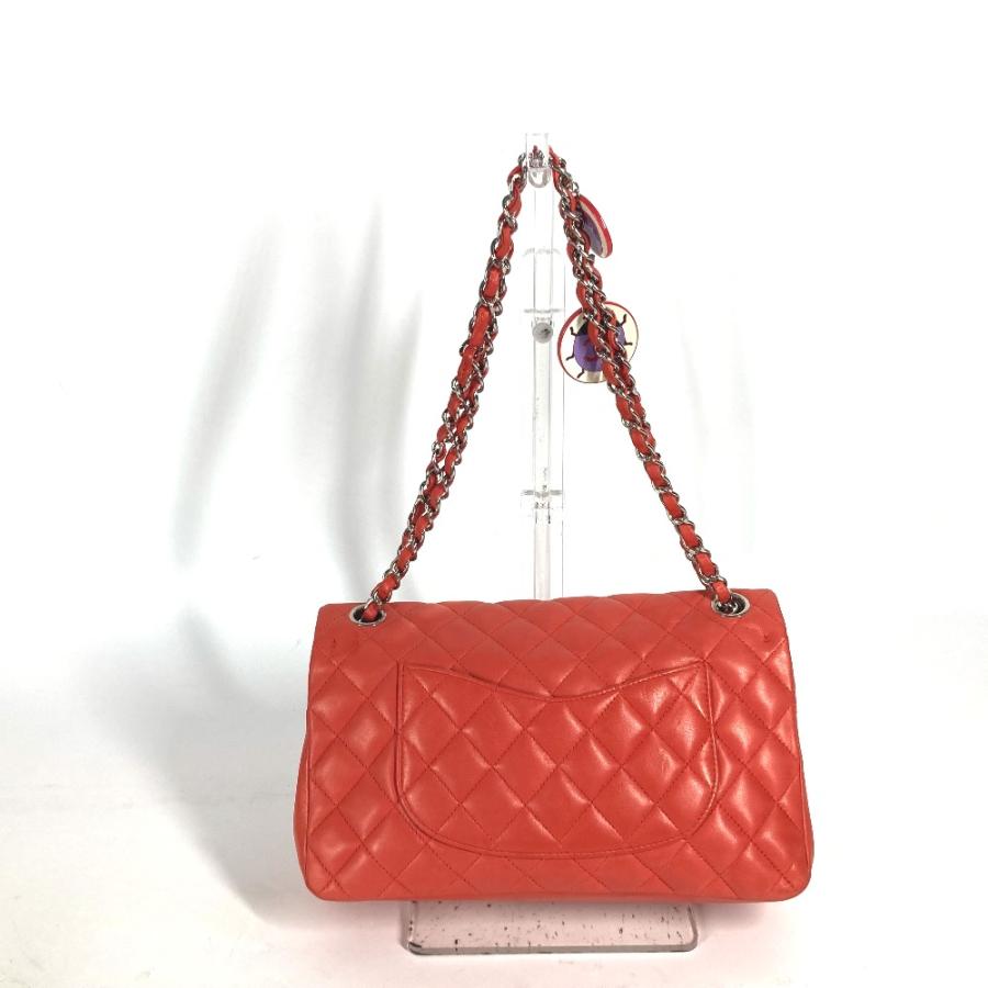 CHANEL シャネル マトラッセ25 マトラッセ 25  Wチェーン カバン バッグ マトラッセ ショルダーバッグ レッド レディース【中古】 | CHANEL | 01