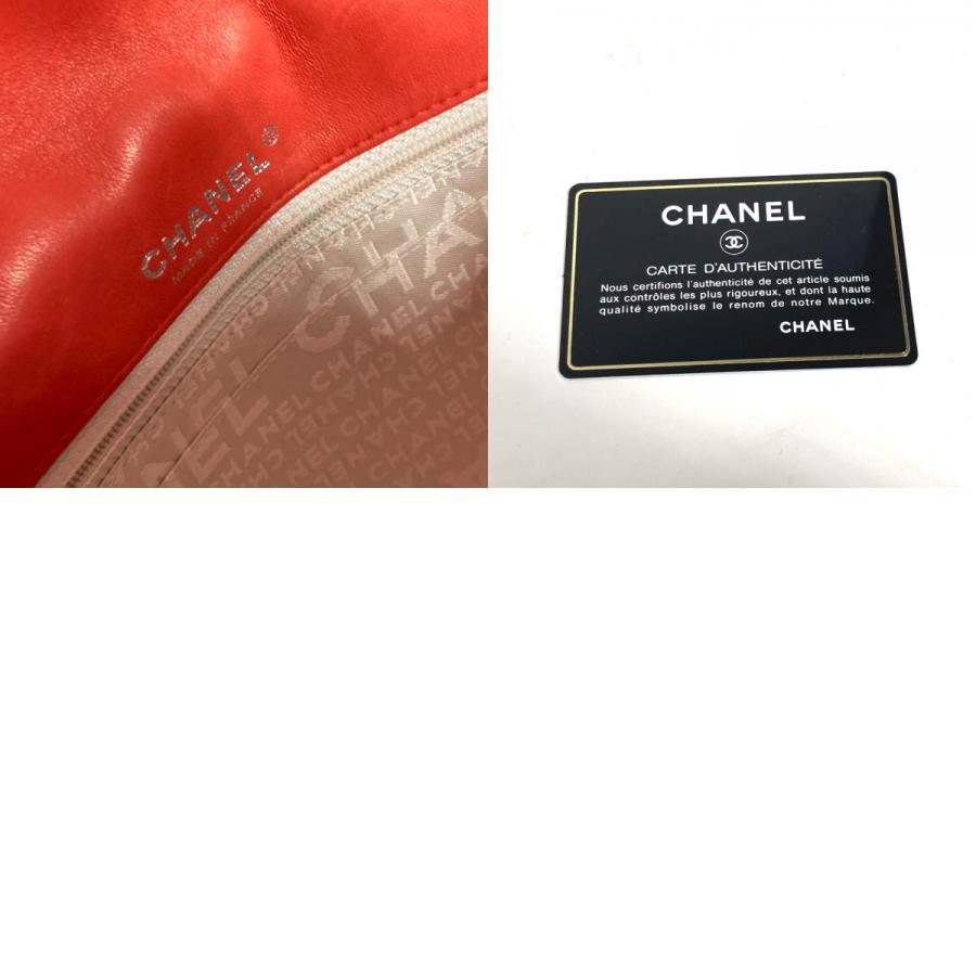 CHANEL シャネル マトラッセ25 マトラッセ 25  Wチェーン カバン バッグ マトラッセ ショルダーバッグ レッド レディース【中古】 | CHANEL | 09