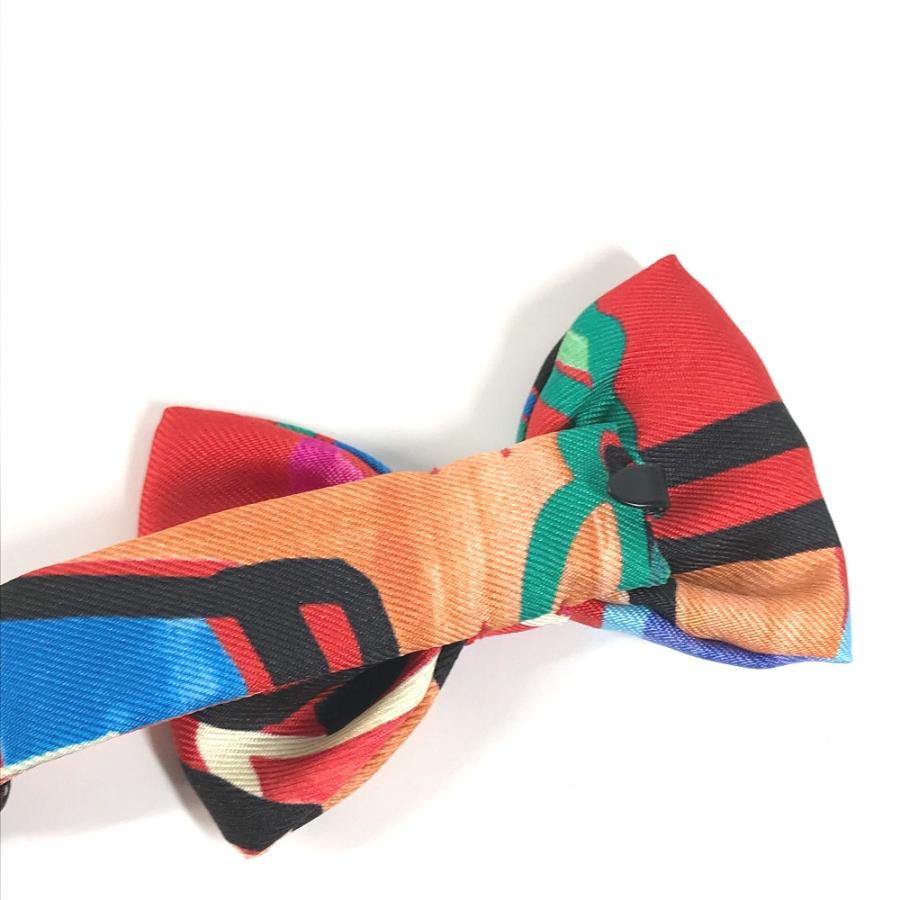 未使用 HERMES エルメス ヌーパピヨン アクセサリー ネクタイ リボン りぼん 蝶ネクタイ レッド メンズ【中古】 | HERMES | 06