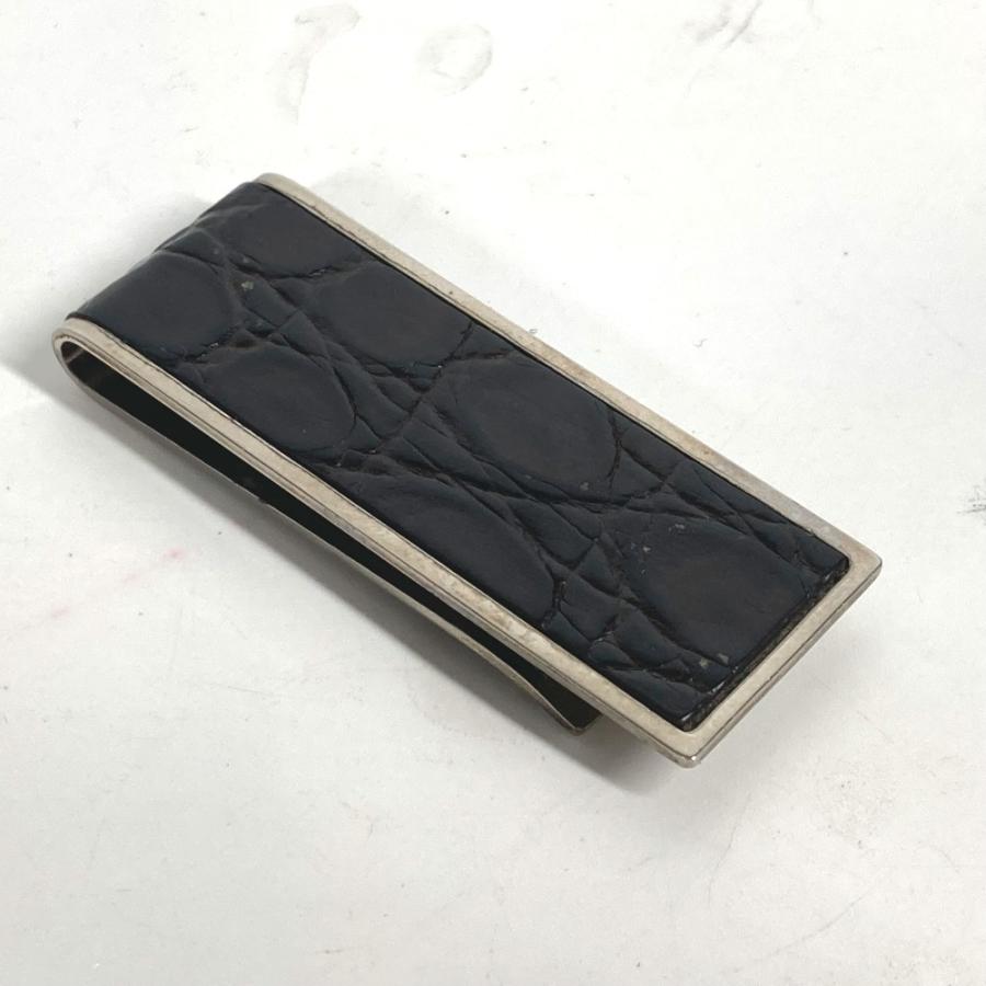 GUCCI グッチ ロゴ 財布 マネークリップ シルバー メンズ【中古】 | GUCCI | 01