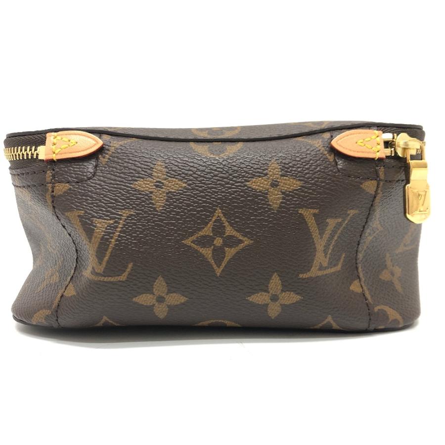 未使用 LOUIS VUITTON ルイヴィトン M43688 キューブ・ドゥ・ランジュモン PM モノグラム 化粧ポーチ ブラウン レディース【中古】_1