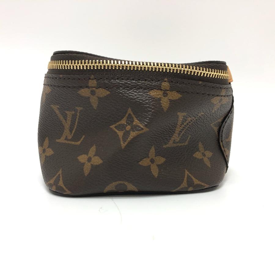 未使用 LOUIS VUITTON ルイヴィトン M43688 キューブ・ドゥ・ランジュモン PM モノグラム 化粧ポーチ ブラウン レディース【中古】_2