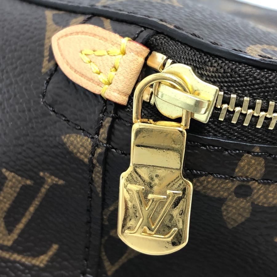 未使用 LOUIS VUITTON ルイヴィトン M43688 キューブ・ドゥ・ランジュモン PM モノグラム 化粧ポーチ ブラウン レディース【中古】_5
