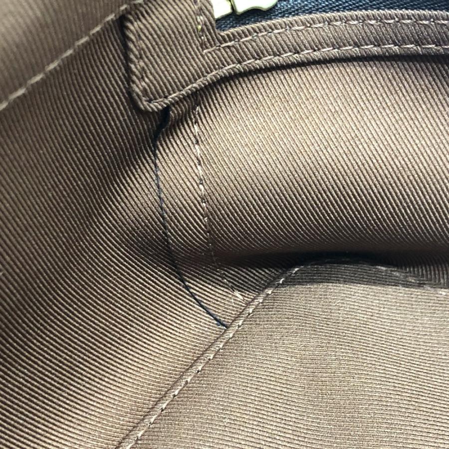 未使用 LOUIS VUITTON ルイヴィトン M43688 キューブ・ドゥ・ランジュモン PM モノグラム 化粧ポーチ ブラウン レディース【中古】_8
