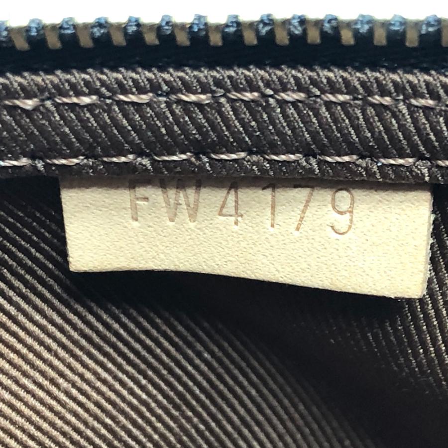 未使用 LOUIS VUITTON ルイヴィトン M43688 キューブ・ドゥ・ランジュモン PM モノグラム 化粧ポーチ ブラウン レディース【中古】_9