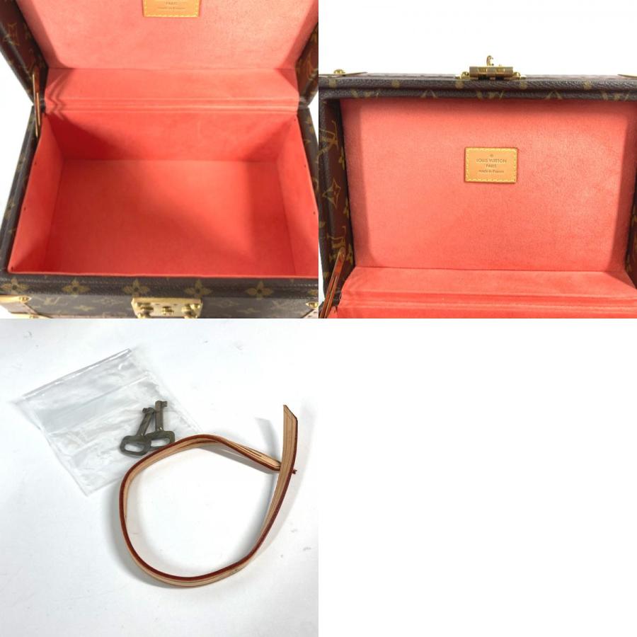 LOUIS VUITTON ルイヴィトン M47000 コフレ・トレゾール24  ジュエリーボックス アクセサリーボックス BOX モノグラム 小物入れ【中古】 | LOUIS VUITTON | 09