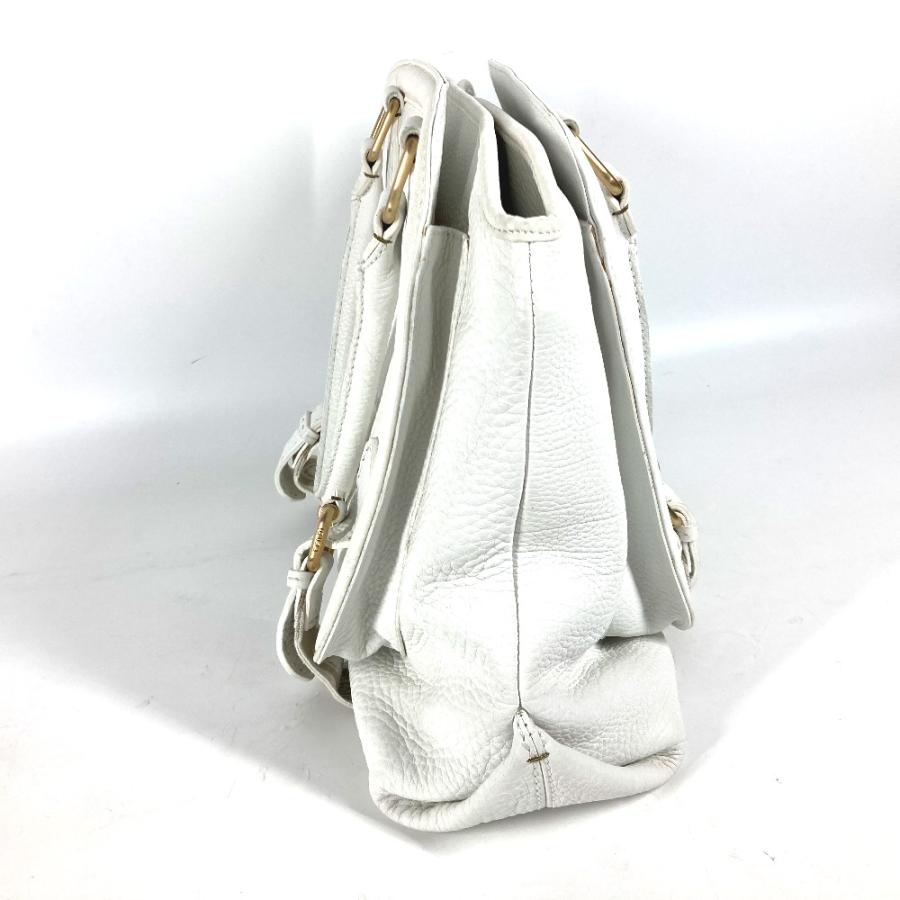 FENDI フェンディ 8BN167 セレリア ロゴ カバン 肩掛け トートバッグ 馬  ショルダーバッグ ホワイト レディース【中古】 | FENDI | 02