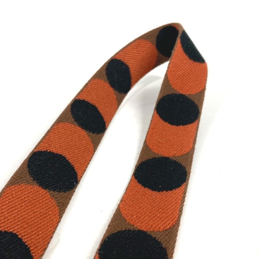 未使用 HERMES エルメス バンドリエール サングル フリッパーボール 25mm ショルダーストラップ オレンジ レディース【中古】 | HERMES | 05