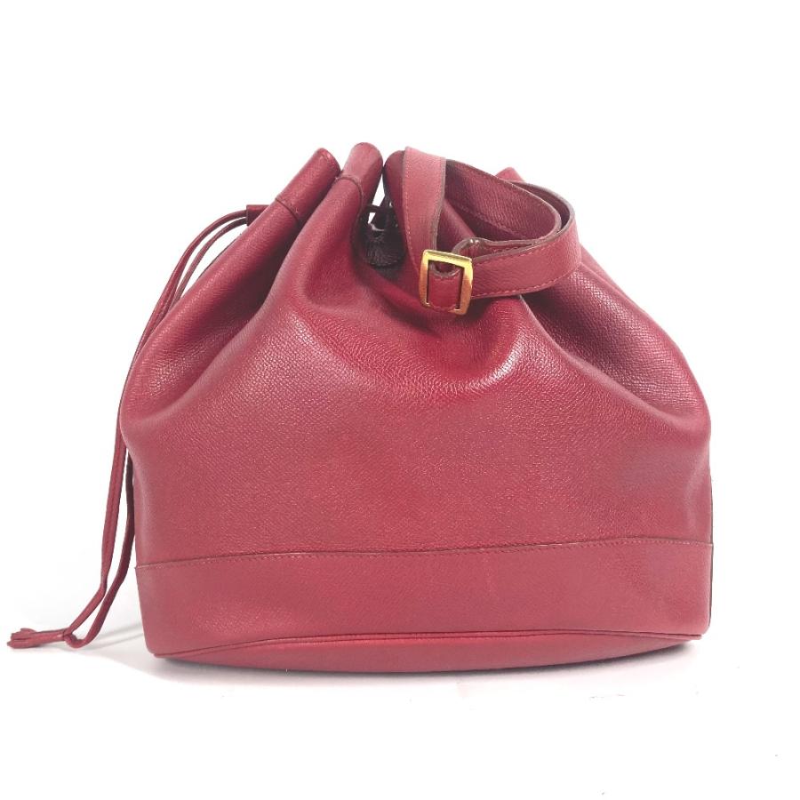 HERMES マーケットGM ショルダーバッグ カーフスキン ルージュアッシュ