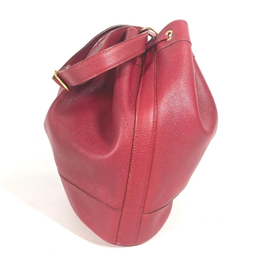 HERMES マーケットGM ショルダーバッグ カーフスキン ルージュアッシュ