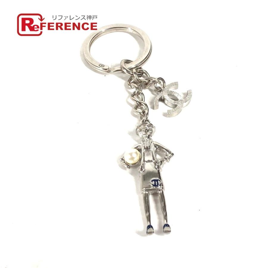 CHANEL シャネル ココドール ココシャネル カメリア フェイクパール バッグチャーム ネックレス ペンダントトップ キーホルダー 【中古】 | CHANEL