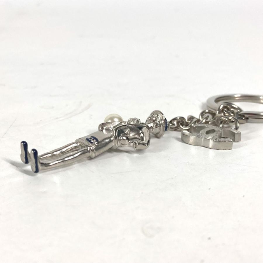 CHANEL シャネル ココドール ココシャネル カメリア フェイクパール バッグチャーム ネックレス ペンダントトップ キーホルダー 【中古】 | CHANEL | 01
