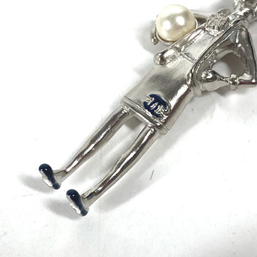 CHANEL シャネル ココドール ココシャネル カメリア フェイクパール バッグチャーム ネックレス ペンダントトップ キーホルダー 【中古】 | CHANEL | 07