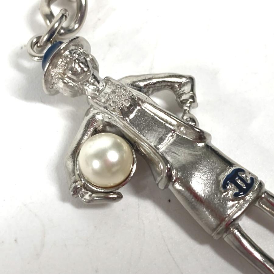 CHANEL シャネル ココドール ココシャネル カメリア フェイクパール バッグチャーム ネックレス ペンダントトップ キーホルダー 【中古】 | CHANEL | 08