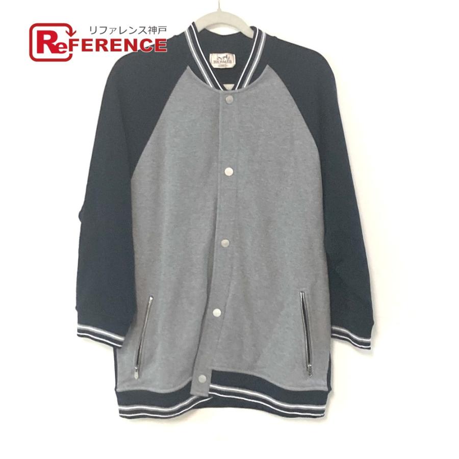 美品 HERMES エルメス テディブルゾン スタジアムジャンパー  アパレル 長袖 ジャケット アウター スタジャン  ジャケット【中古】 | HERMES
