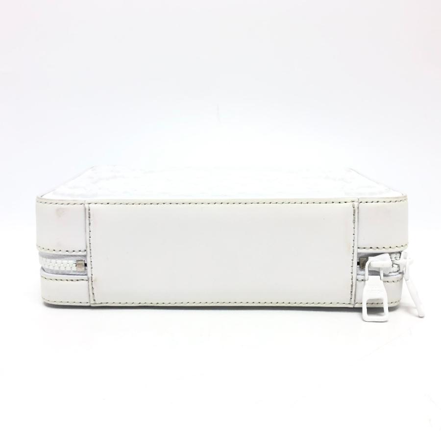 未使用 LOUIS VUITTON ルイヴィトン M21833 ソフトトランク 斜め掛け ボックスバッグ LVオーナメント  ショルダーバッグ ホワイト 【中古】 | LOUIS VUITTON | 05