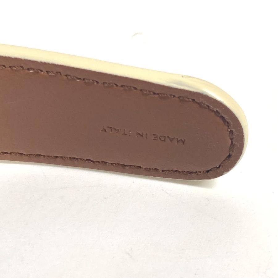 未使用 CELINE セリーヌ トリオンフ ロゴ ヘアアクセサリー ヘッドバンド  カチューシャ ホワイト レディース【中古】 | CELINE | 05