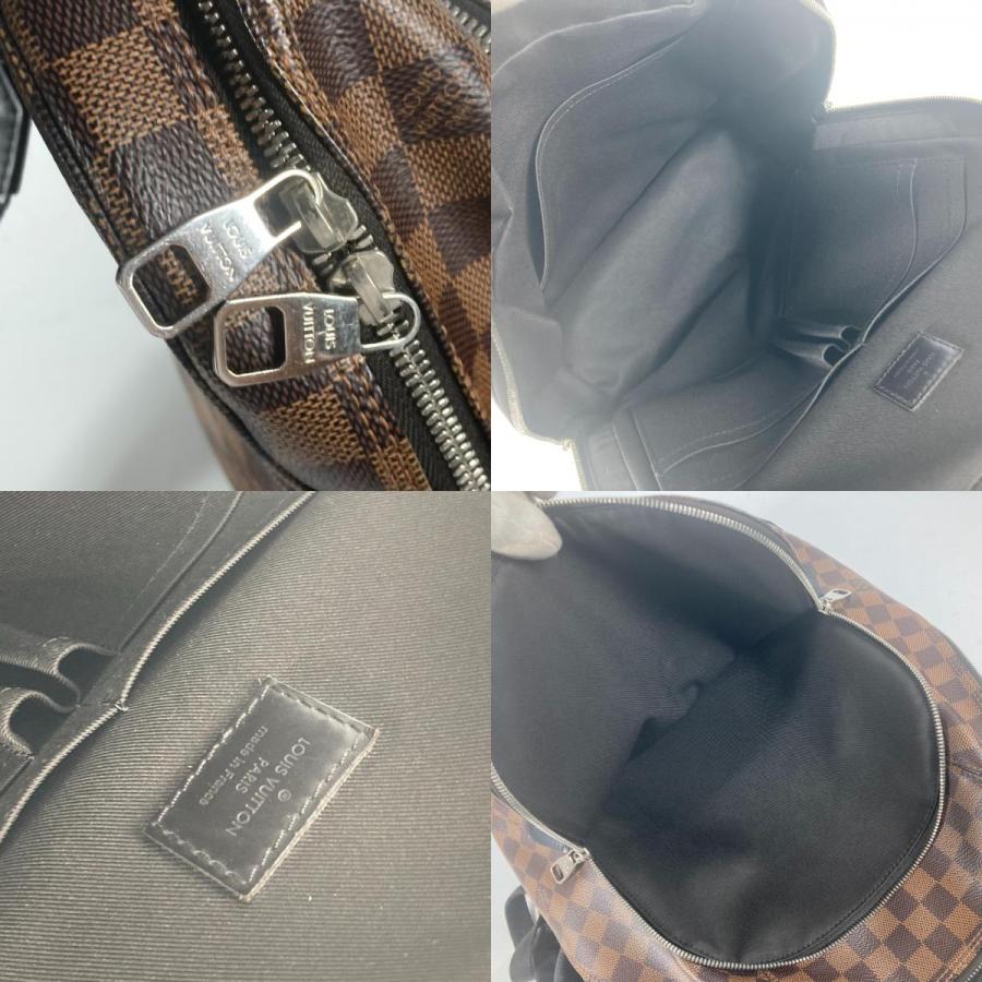 LOUIS VUITTON ルイヴィトン N41558  ジェイク カバン バックパック ダミエ リュックサック エベヌ ブラウン ユニセックス【中古】 | LOUIS VUITTON | 09