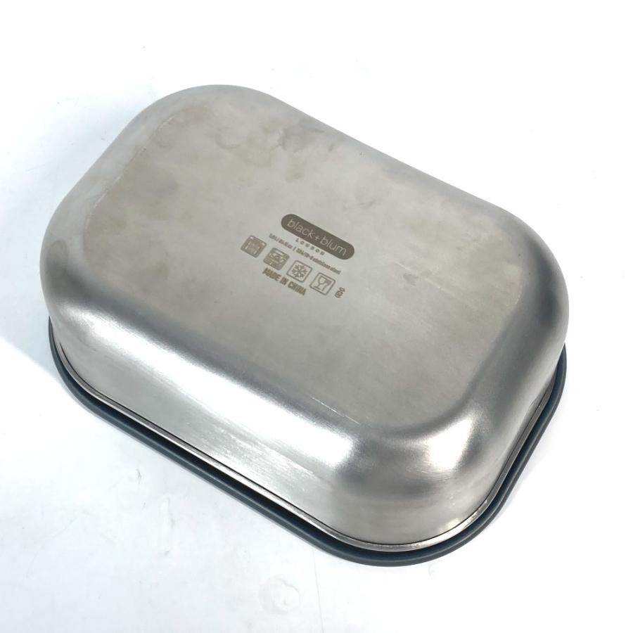 美品 PRADA プラダ ランチボックス サンドウィッチボックス インテリア 食器 お弁当箱 Black+Blumコラボ トライアングルロゴ 【中古】 | PRADA | 04