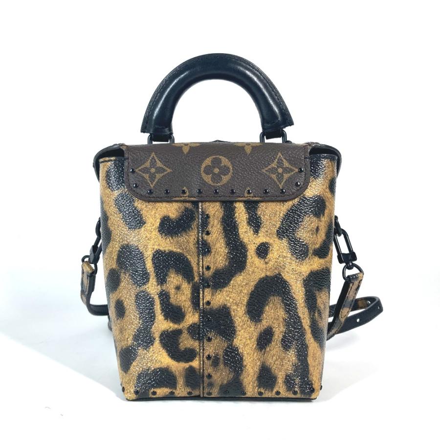 LOUIS VUITTON ルイヴィトン M43001 カメラボックス ショルダーバッグ バニティバッグ モノグラムリバース レオパード バニティ【中古】 | LOUIS VUITTON | 01