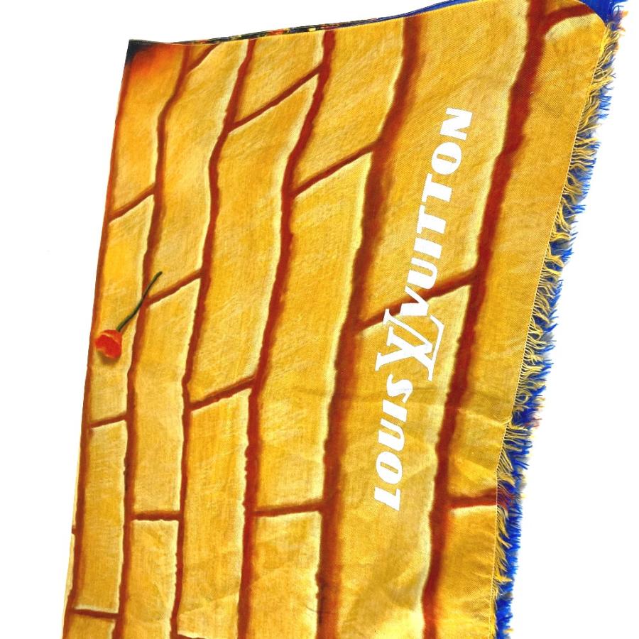 LOUIS VUITTON ルイヴィトン MP2323 オズの魔法使い マフラー ショール ストール フリンジ ヴァージルアブロー ストール【中古】 | LOUIS VUITTON | 07