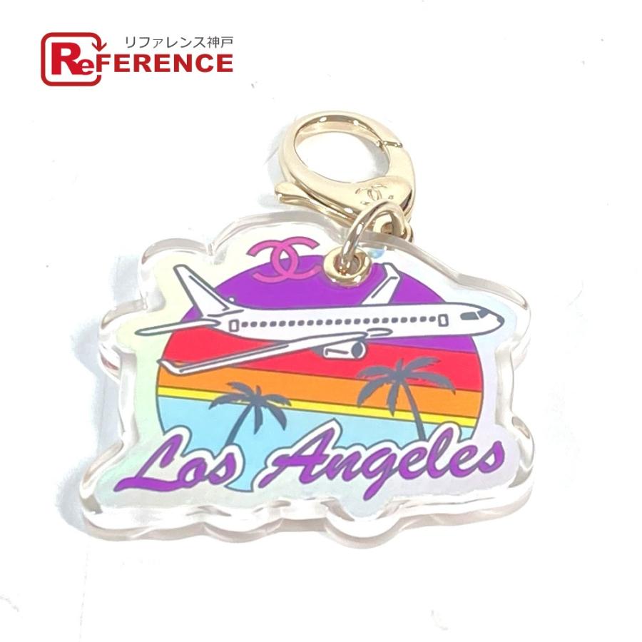 CHANEL（シャネル） ABC797 ロゴ CC ココマーク 飛行機 バッグチャーム