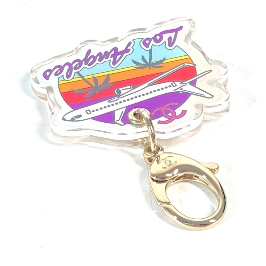 CHANEL（シャネル） ABC797 ロゴ CC ココマーク 飛行機 バッグチャーム