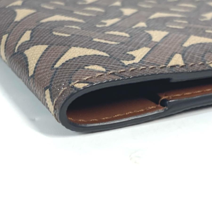 美品 BURBERRY バーバリー TBロゴ パスポートカバー パスポートケース ブラウン レディース【中古】 | BURBERRY | 03