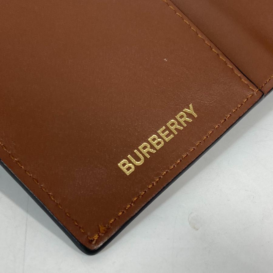 美品 BURBERRY バーバリー TBロゴ パスポートカバー パスポートケース ブラウン レディース【中古】 | BURBERRY | 08