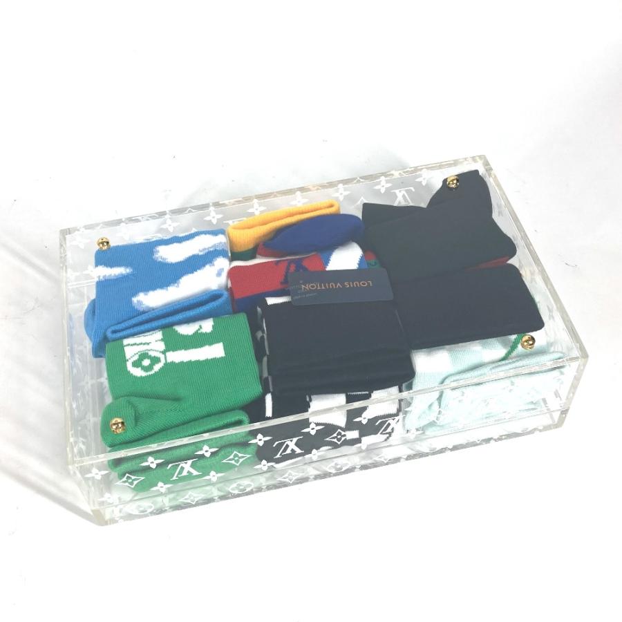 未使用 LOUIS VUITTON ルイヴィトン  MP3137 ショセット セットアーカイブ 6足 靴下 マルチカラー メンズ【中古】 | LOUIS VUITTON | 01