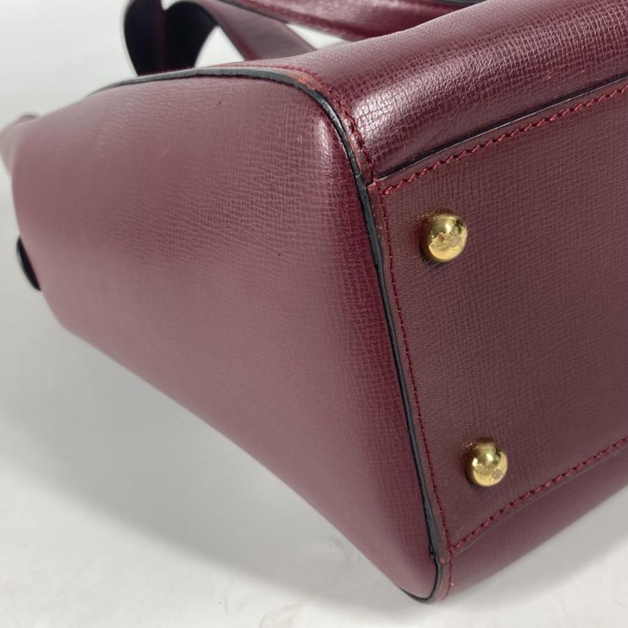 CARTIER カルティエ マストライン トートバッグ 肩掛け カバン ショルダーバッグ ワインレッド ユニセックス【中古】 | Cartier | 06