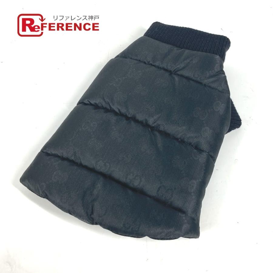 美品 GUCCI グッチ  GG ペット服 ドッグ コート 犬 ワンちゃん わんちゃん トップスその他 ブラック ユニセックス【中古】 | GUCCI