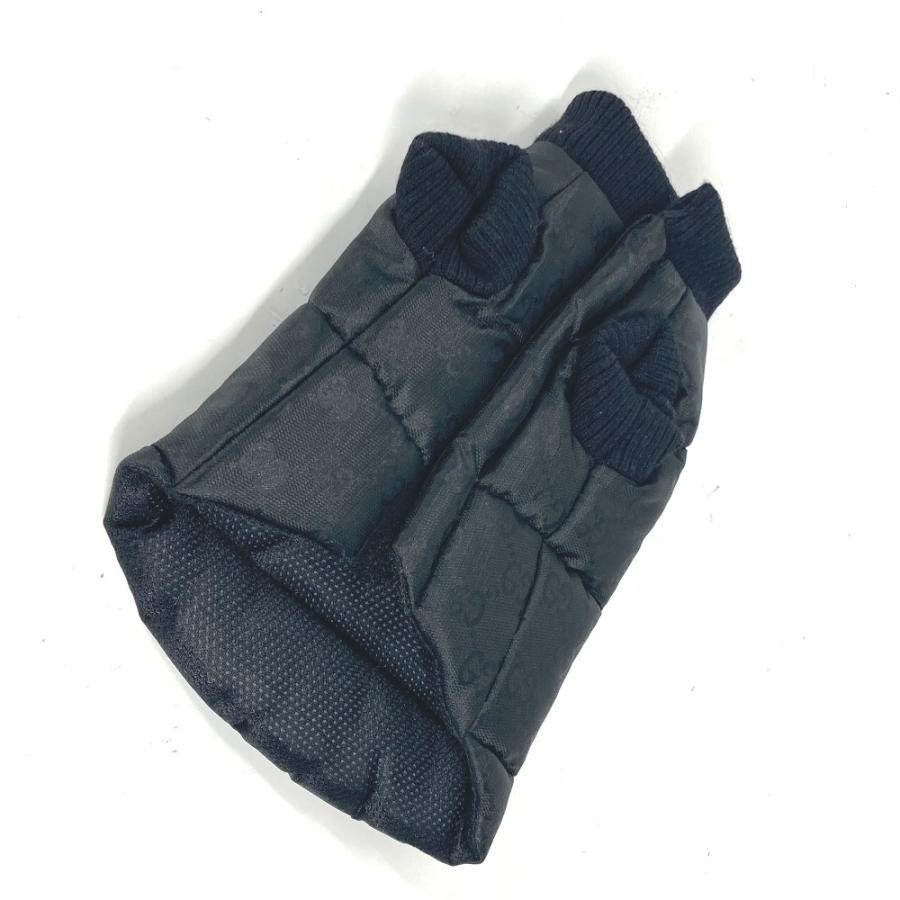 美品 GUCCI グッチ  GG ペット服 ドッグ コート 犬 ワンちゃん わんちゃん トップスその他 ブラック ユニセックス【中古】 | GUCCI | 01