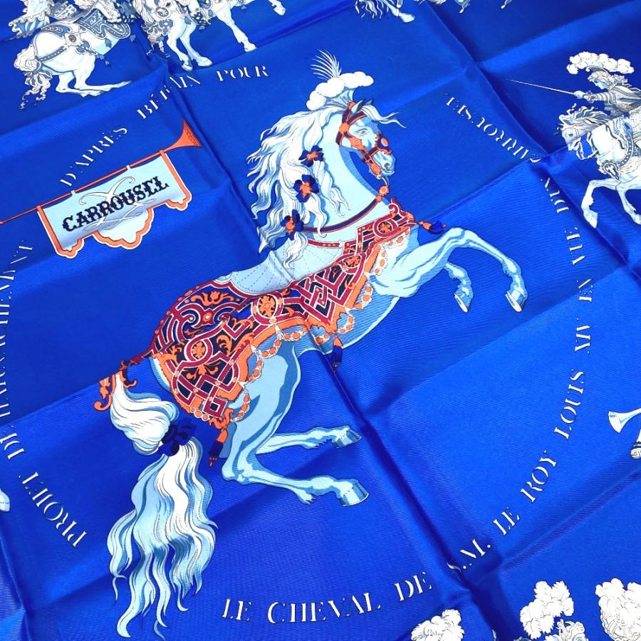 エルメス カレ90 CARROUSEL（カルーセル） スカーフ ヴィンテージ