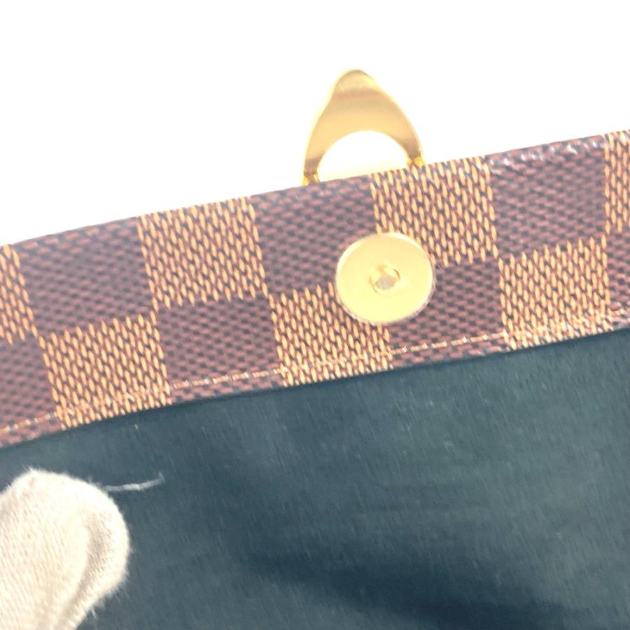 LOUIS VUITTON ルイヴィトン N60221 ポルトフォイユ・ヴァヴァン  チェーンウォレット ショルダーバッグ 斜め掛け ダミエ 長財布【中古】の画像