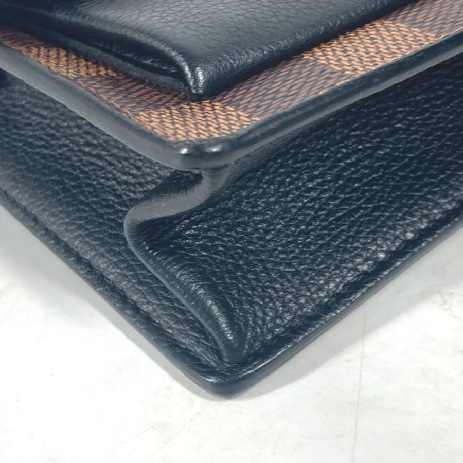 LOUIS VUITTON ルイヴィトン N60221 ポルトフォイユヴァヴァンチェーン  チェーンウォレット ショルダーバッグ ダミエ 長財布【中古】の画像